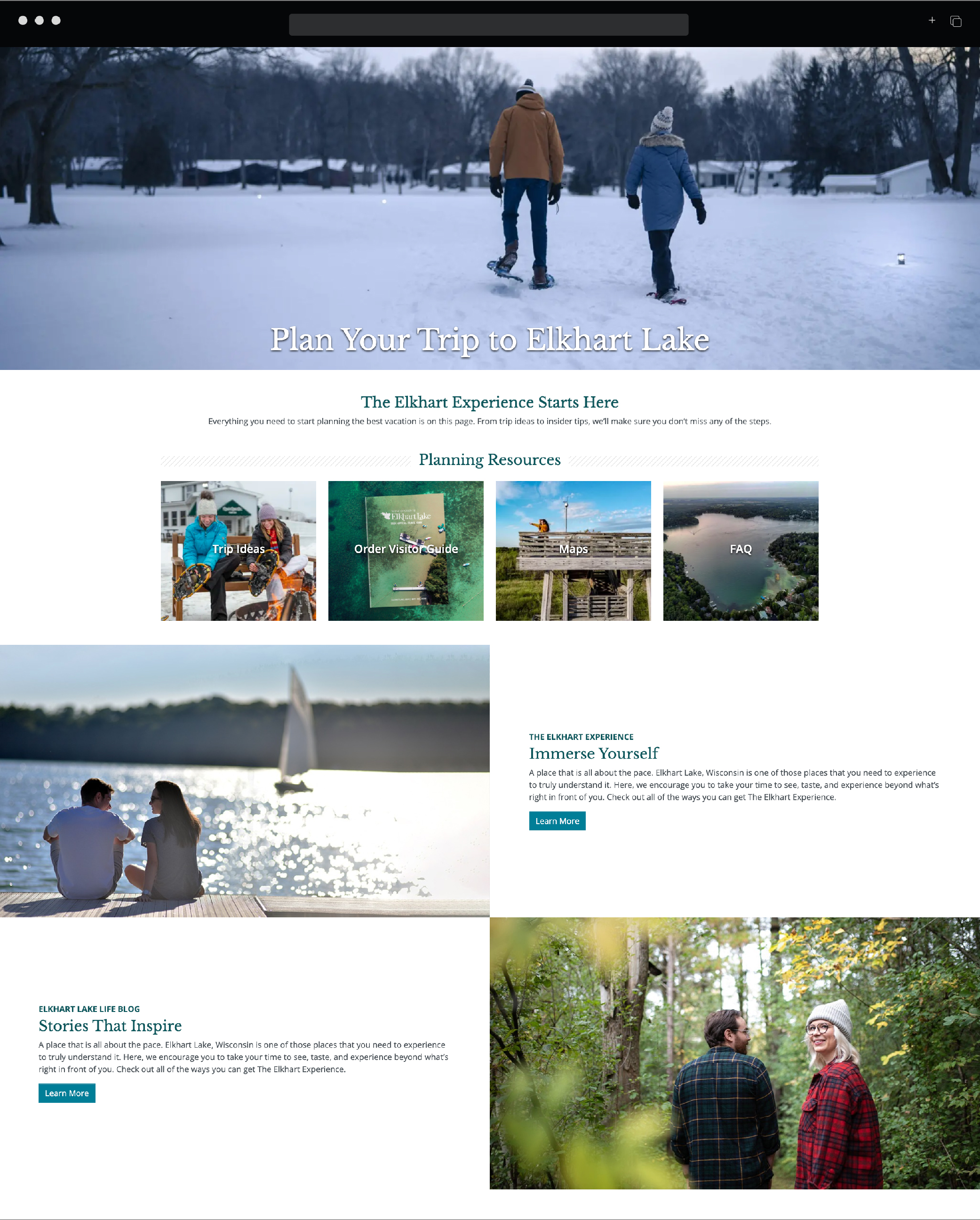 Elkhart Lake plan your trip page 