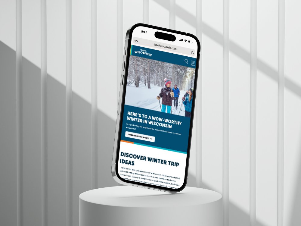 Travel WI mobile mockup 